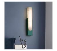 QTANZIQI Lampada da Parete nordica in Finto Marmo per Soggiorno, Camera da Letto, Comodino, Scala, corridoio, Balcone, Luce di Lusso, casa Interna,