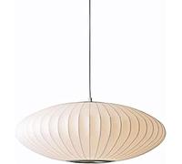 QTANZIQI Lampada da soffitto in Tessuto di Seta con Luce a Sospensione a Lanterna Bianca con 1 lampadario sferico per Soggiorno Camera da Letto Hotel Hall Cafe Dimensioni 30 cm