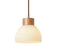 QTANZIQI Lampadario a Testa Singola con Vite E27, Paralume in Vetro Personalizzato per Lampada a Sospensione, Lampada a Sospensione in Stile Industriale Nordico, lampade Decorative per Bar Camera da