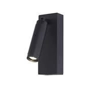 QTANZIQI Lampade da Parete Applique a LED Lampada da Lettura per Montaggio a Parete Regolabile Lampada da Lettura focalizzata per Letto, Apparecchio di Illuminazione per testiera 3W con, Lampade da