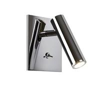 QTANZIQI Lampade da Parete Applique Lampada da Lettura a Parete Testiera Lampada da Comodino con Lampada Regolabile, Apparecchio da Incasso a Parete a LED 3W per Camera da Letto Dormitorio Soggiorno