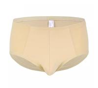 QTANZIQI Mens Butt Enhancer Briefs Padded Buttoceks Lifter Underwear Push Up Pad Underpants Shapewear with Hip Removable Pad