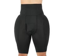 QTANZIQI Men's Padded Enhancing Underwear Thigh Boxer Briefs Tummy Control Butt Lifter Shorts High Waist Belly Girdle
