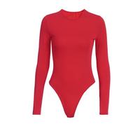 QTANZIQI O-Neck Long Sleeve Solid Color Jumpsuit Women's Autumn Winter Tights Grey Casual Women's Street Jumpsuit Top