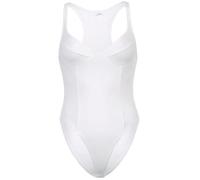 QTANZIQI off Shoulder Bodysuit Y2K Tops Streetwear Summer One-Pieces Tank Top Sleeveless Jumpsuits for Women