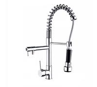 QTANZIQI Rubinetto da Cucina Rubinetto da Cucina in Ottone 2 modalità Miscelatore lavello da Cucina Tipo a Molla Miscelatore da Cucina può ruotare di 360 ° I rubinetti per lavello Sono Un Buon Aiuto