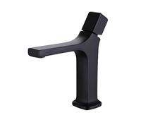 QTANZIQI Rubinetto per lavabo monoforo per Acqua Calda e Fredda, Ideale per installazioni di lavabo e WC