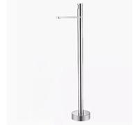QTANZIQI Rubinetto per Vasca da Bagno Freestanding Hot & ColRubinetto da Pavimento Indipendente Moderno con Elegante soffione Miscelatore in Ottone di Alta qualità per lavello del Bagno e della