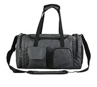 QTANZIQI Sac de voyage à courte distance pour femmes et hommes, sacoche pour hommes, sac de rangement Portable, sac de sport, sac de sport, sac polochon gris