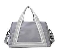 QTANZIQI Sac de voyage pour femme, bagage à main, sac de sport, petit rangement, voyage d'affaires, sac à bandoulière, gris-Tuba