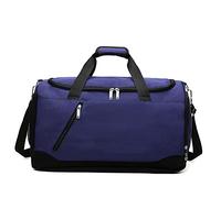 QTANZIQI Sac de voyage pour femme, sac à bandoulière à poignée unique pour homme, sac de sport de grande capacité pour voyage sur courte distance, sacs à bagages bleu royal