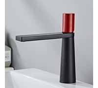 QTANZIQI Set Rubinetto da Bagno con Controllo Acqua Calda e Fredda per Installazione da appoggio