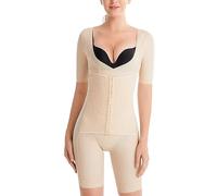QTANZIQI Shapewear da Donna ad Alta Compressione Body Butt Lifter Coscia più snella Vita Trainer Riduci Il Body Extra della Vita