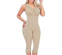 QTANZIQI Shapewear Donna Controllo della Pancia Corpo Intero Sollevatore di Testa Coscia Tuta più Sottile Cerniera Laterale Seno RT Post Lungo Dopo l'intervento Chirurgico