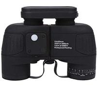 QTANZIQI Telescopio Binocolo ad Alta Potenza Bussola di Navigazione 10x50 Coordinate a Basso Livello di Luce Telescopio binoculare HD ad Alta Potenza per Interni/Esterni