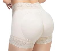 QTANZIQI Women Lifter Shapewear - Mid in Pizzo Push -up pantalie per Cuccioli di tamponne, Slip Boxe Boxer Shaper Body