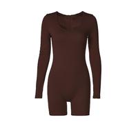 QTANZIQI Y2k Summer Bodysuit Tops Long Sleeve Bodysuits Trousers Basic Bodycon Jumpsuit for Women Clothing