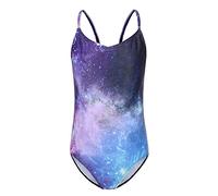 Qterdiz Costume da bagno intero da bambina, costume da bagno per ragazzi, Universum 25e / Bambina, 11-12 Anni