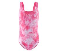 Qterdiz Costume intero da bagno per bambine, Tie Dye 102p / ragazza, 15-16 Anni
