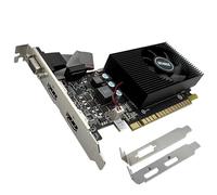 QTHREE GT 730 4GB Scheda Grafica, Dual HDMI, VGA, DDR3 128-bit, PC Scheda Video, Low Profile, Computer GPU, Low Power, PCI Express x16
