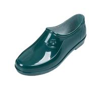 Qtqgoitem Blu US 6.5 PVC tacco anti pioggia stivali caviglia scarpe da donna (modello: 913 C5e 6c8 C90 4b8) stivali da pioggia Cut Short Tube plastica Wa scarpe donna stivaletti 38, verde, 40 EU