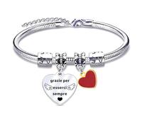 QTQTLP Regalo Amicizia Bracciale,Donna Bracciale Ispiratore Donna Ragazza per La Migliore Amica Regalo di Laurea (19)