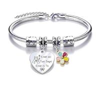 QTQTLP Regalo Amicizia Bracciale,Donna Bracciale Ispiratore Donna Ragazza per La Migliore Amica Regalo di Laurea (12)