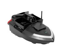 QTREIDG Barca da pesca con GPS RC, barca per esche con telecomando, portata 500 m, 3 camere per esche, batteria da 12000 mAh, ritorno automatico per pesca alla carpa, lago fiume, laghetto