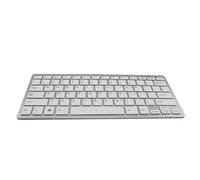 QTwgrCHng Tastiera cablata ergonomica ultra sottile Tastiera per computer USB da 78 tasti Tastiera da ufficio portatile compatibile con il laptop