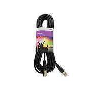 Qtx 10 m spina XLR poli a presa XLR cavo Lighting DMX - nero