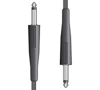 QTX - Cavo jack mono da 6,3 mm per altoparlante, 12 m, colore: nero
