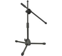 Qtx Chord 180.068uk Short Small mini Boom mic microfono supporto per grancassa, rullante o amplificatore per chitarra