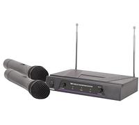 QTX Doppia tasca sistema microfono senza fili | vhf - 174,1 + 175.0 mhz