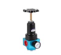QTYH-8 QTYH-10 QTYH-15 QTYH-25 QTYH-50 1/4 3/8 1/2 2 BSP Porta di ingresso Pneumatico ad alta pressione 0~40 bar Regolatore dell'aria con manometro (Color : QTYH-25)