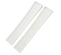 QTYQWC 21mm Colorful FluoUns in gomma fluoro di guardia per Patek 5164A 5167a Aquanaut Philippe Series Serie Butterfly Silicone Watch Strap per uomo e donna
