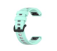 QTYQWC 26 20 22 mm Sport Sport Silicone Watchband Tristrap per Fenix 7x 7 7S 6x 6 6s Pro 5x 5 5S 3HR Easy Fit Release Quick Wirsband