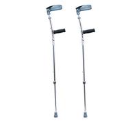 QTYQWC Bastone da Passeggio, stampella Portatile Braccio Gomito Ascella stampelle fratture Anziani Camminatori stampelle per Riabilitazione Leggere Antiscivolo, 2 Pezzi, 1 Pezzo Durevole (2 Pezzi)