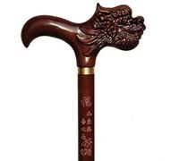 QTYQWC Canna da Passeggiata per Uomini e Donne stampelle per Rubinetto di Legno invecchiato Bastoni da Passeggiata in Legno Lettere di Compleanno in Legno