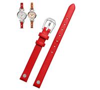 QTYQWC Cinturino in Vera Pelle Moda per Fossil ES4340 ES4119 ES4000 3745 3861 4026 Bracciale Donna Cinturino da Polso 8mm con Vite