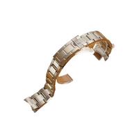 QTYQWC Cinturino per Orologio Vintage con Bracciale in Acciaio Inossidabile da 20 mm Compatibile con Submariner 16610