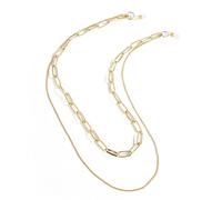 QTYQWC Domande Occhiali da Sole Catena per Le Donne Glasshi di Cordino alla Moda Porta della Catena sui Regali di Occhiali da Sole Collana del Collo