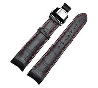 QTYQWC End Curved End Watchband per Citizen BL9002-37 05A BT0001-12E 01A Watchstrap Genuina pelle con fibbia farfalla 20 21 22 mm Cinturino di moda (colore: 5, dimensioni: 21 mm)
