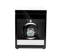 QTYQWC Guarda Winders Wood Watch Watch Case Smart Watches Winder con vincita di Orologio da Shaker Automatico a LED Light Mechanical (Vernice Red Wood Grain 3)