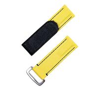 QTYQWC Pelle in tessuto in nylon 20mm Colorful Watchband per cinturino da Daytona Submariner GMT Yacht-Master Bracciale Watch Band (Colore: Tiff Blue Blk, dimensione: 20mm)