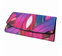 QTYQWC Portafoglio da Donna con autentica Pelle di Razza esotica Tailandese Portamonete da Donna in Vera Pelle con Pochette Grande da Donna (Multi), 19 cm x 10 cm x 3 cm, LKC-010