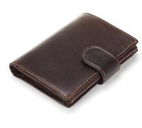 QTYQWC Portafoglio da Uomo con Pochette e Fibbia Portafoglio Corto
