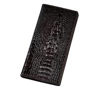 QTYQWC Portafoglio da Uomo in Rilievo Portafoglio Lungo Multi-Carta Portafoglio Personalizzato Fatto a Mano Pochette (Colore: E, Dimensioni: 18 * 9 * 1cm)