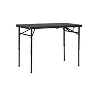 QTYQWC Tavolo da pieghevole per esterno esterno portatile tavolo da picnic da picnic tavolo pieghevole impermeabile, 101,5 cm*50,7 cm*62 cm