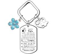 QTZXZX Regalo Per Figlia Regalo Figlia Regalo Mamma E Figlia Portachiavi Per Mia Figlia Idee Regalo Figlia Speciale Regali Di Compleanno Per La Figlia Mamma Regalo Ragazza Regalo Adolescente Femmina