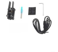 QU-7025 Dual-Paddle Chiave automatica a onde corte con codice CW con base magnetica e cavo da 3,5 mm per dilettanti